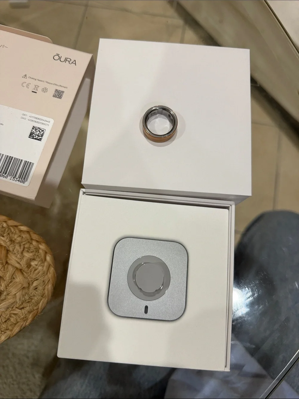 Oura ring gen 4 size 8 rose gold